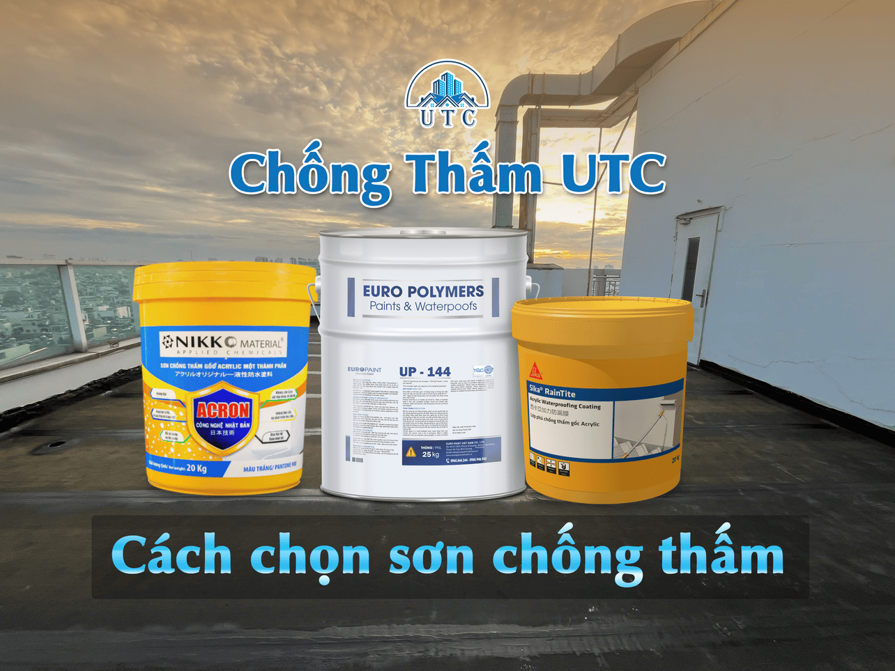 cách chọn sơn chống thấm
