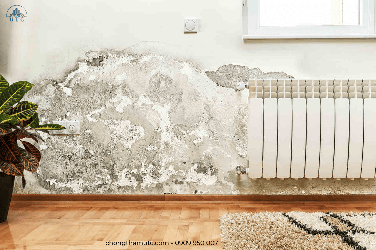 cách chống thấm tường