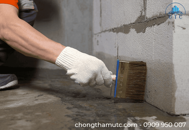cách chống thấm tường